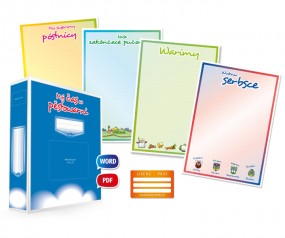 Portfolio-Lizenzpaket für Kinderkrippen (mit Arbeitsordner) – Sorbisch